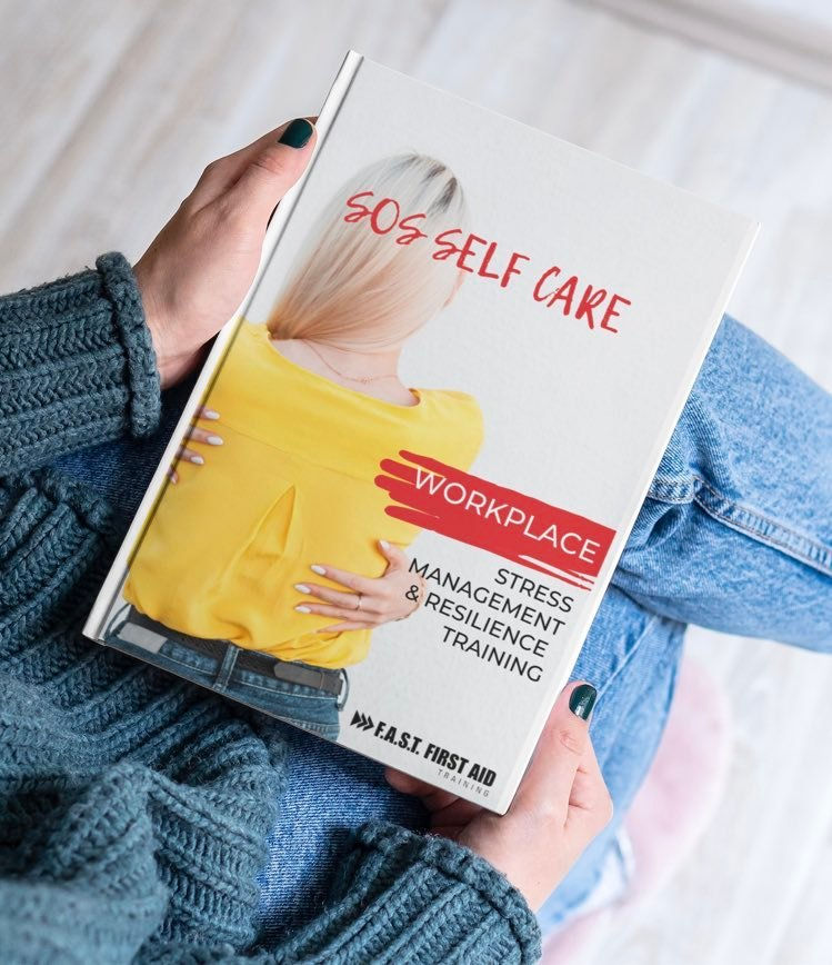 SOS self-care strategies to improve employee mental health. Arrange mental health awareness and mental health first aid training for your staff. Improve employee morale, productivity and communication. 