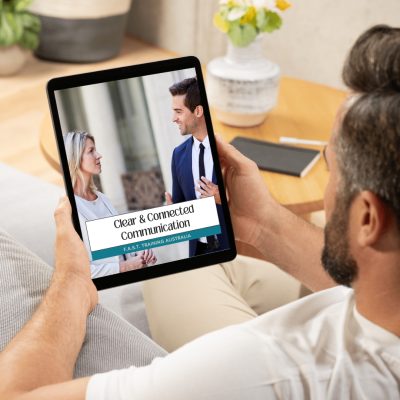 clear and connected communication book cover book cover for clear and connected communication training