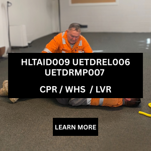 HLTAID009 UETDREL006 UETDRMP007 CPR WHS Low Voltage Rescue
