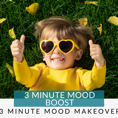 A photo of a boy who is happy. Doing a mood boost will change your mindset and improve your day.