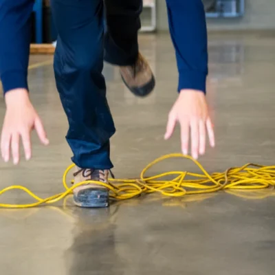 workplace safety and compliance, trip hazards