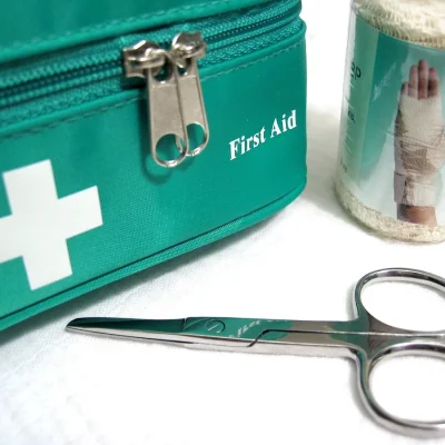 first aid kit. first aid compliance for workplaces