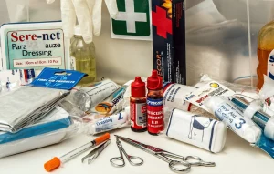 first aid kit in the workplace