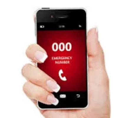 call 000, life threatening situations