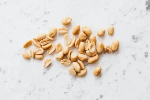 peanuts on countertop