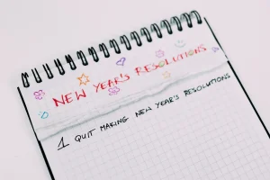 notepad-quit-making-resolutions New Year's Resolution Success