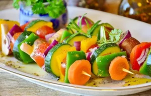 vegetable-skewers Ways to Prevent Dehydration