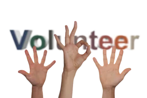 hands-in-air-volunteer Silly Season Safety