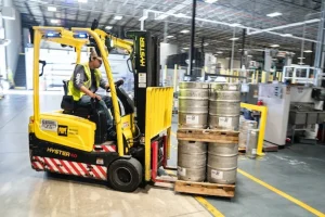 forklift in operation workplace safety and compliance