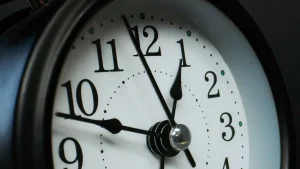 Focus on a clock beat burnout, self care strategies